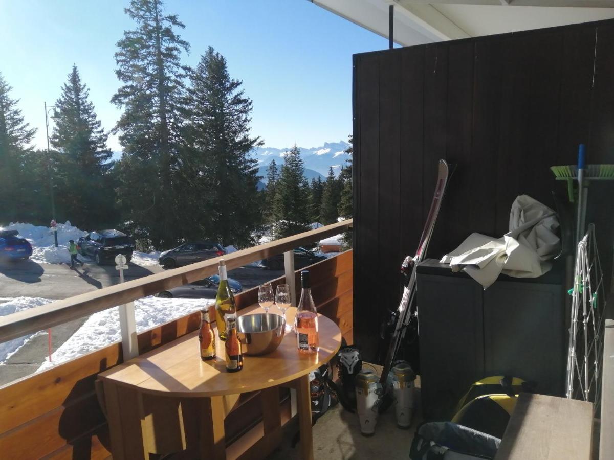 Le Flocon-Studio cabine-Balcon 4-6 Pers à 100m des pistes Chamrousse Exterior foto