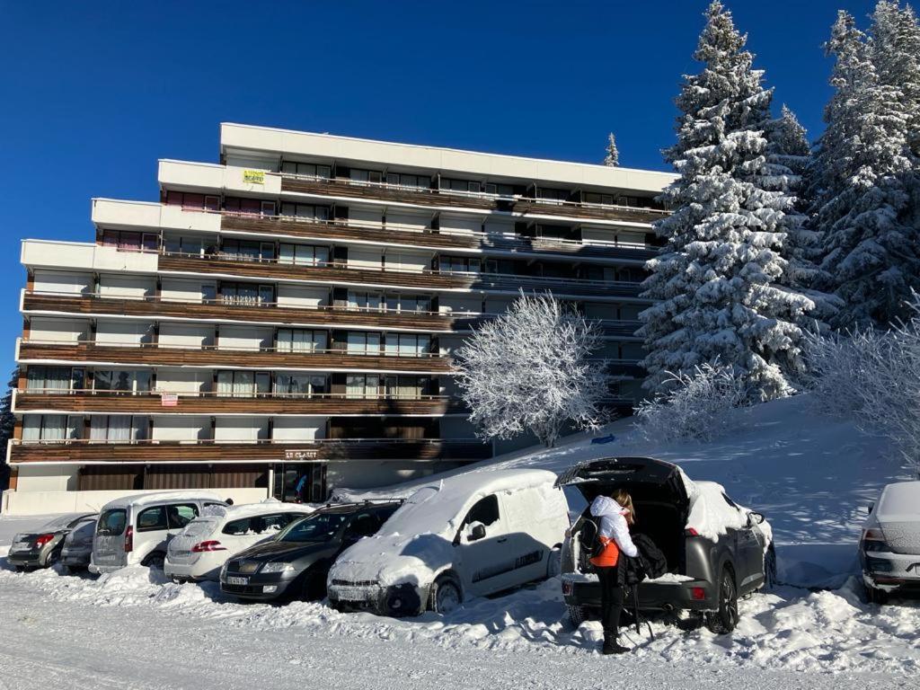 Le Flocon-Studio cabine-Balcon 4-6 Pers à 100m des pistes Chamrousse Exterior foto