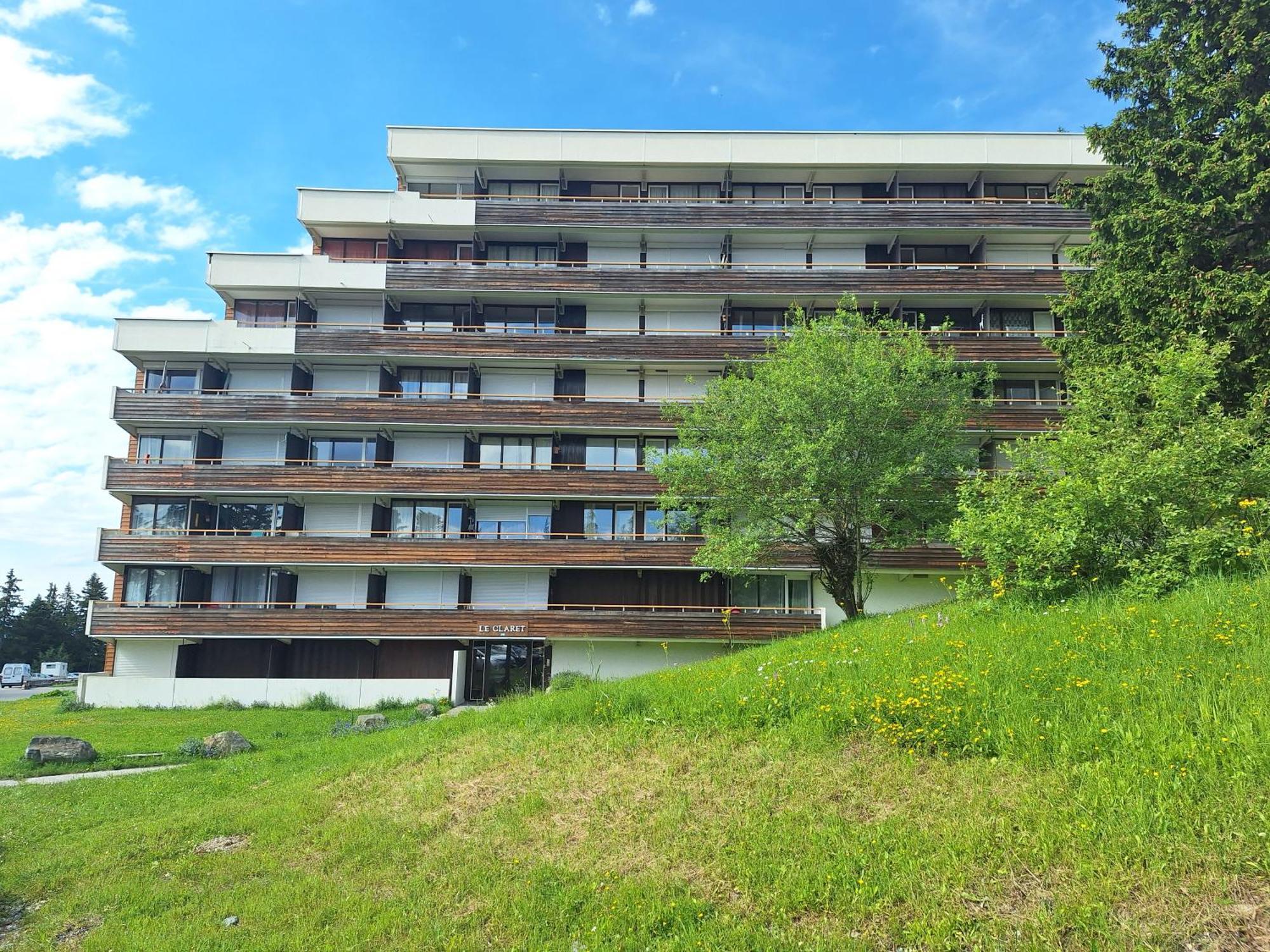 Le Flocon-Studio cabine-Balcon 4-6 Pers à 100m des pistes Chamrousse Exterior foto